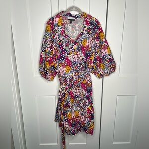 Eloquii Floral Multicolor Dress